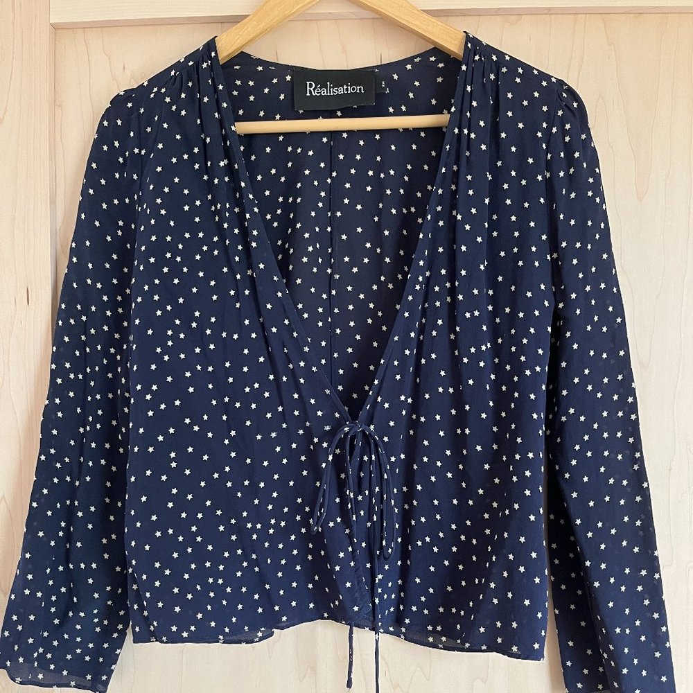 Realization Par Bianca top in Navy Star